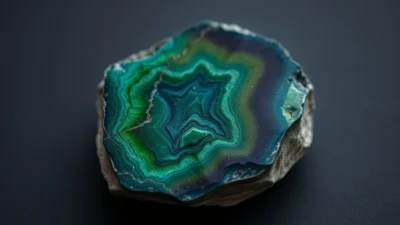 Ammolite Natural Gemstone Crystal Specimen