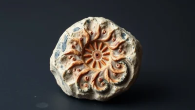 Ammonite Natural Gemstone Crystal Specimen