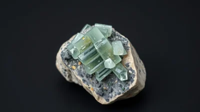 Analcime Natural Gemstone Crystal Specimen