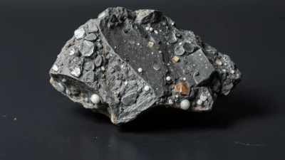 Arfvedsonite Natural Gemstone Crystal Specimen