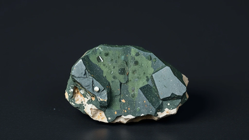 Augite Natural Gemstone Crystal Specimen