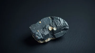 Axinite Natural Gemstone Crystal Specimen