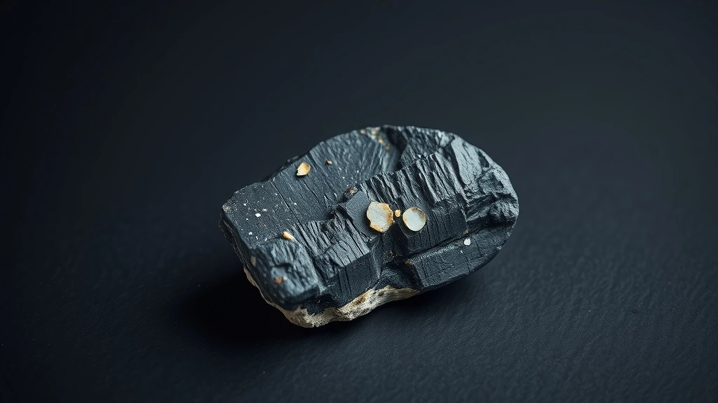 Axinite Natural Gemstone Crystal Specimen