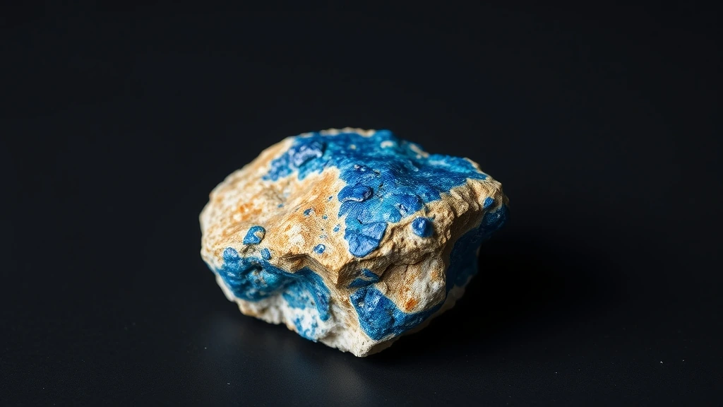 Azurite Natural Gemstone Crystal Specimen