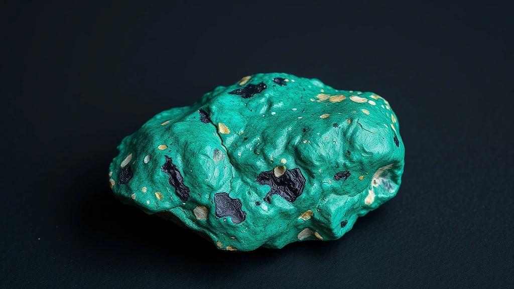 Azurmalachite Natural Gemstone Crystal Specimen