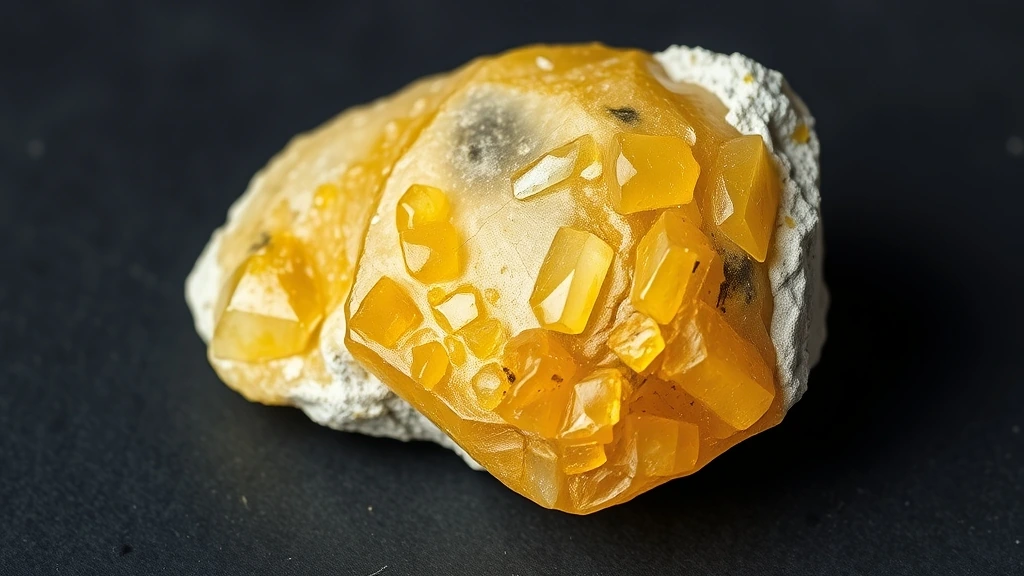 Heliodor (golden Beryl) Natural Gemstone Crystal Specimen