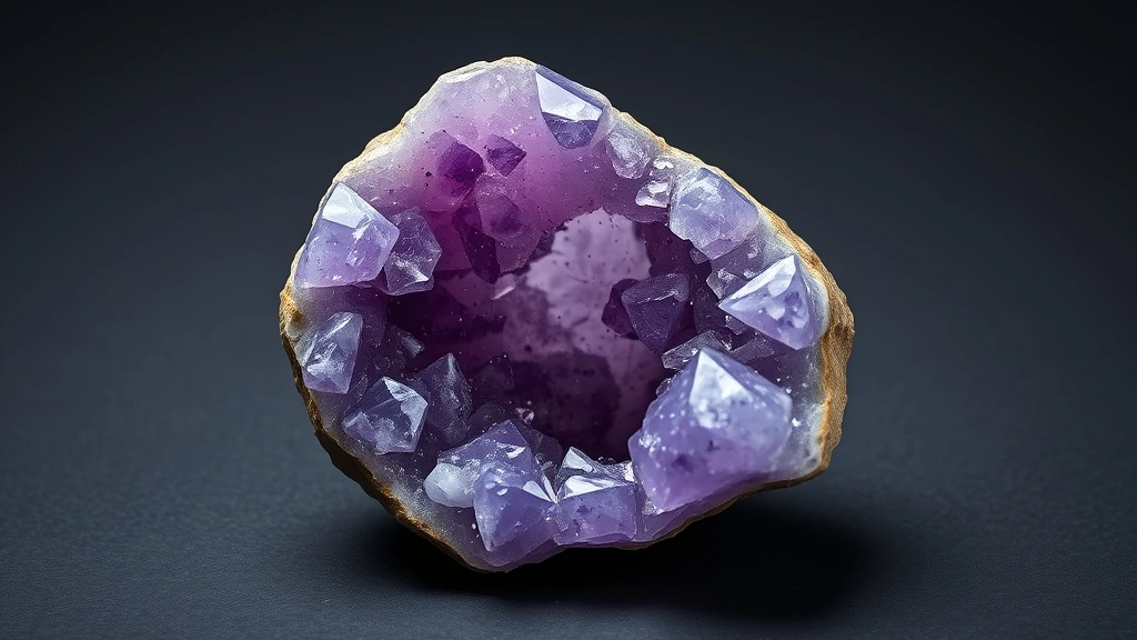 Alien Amethyst Natural Gemstone Crystal Specimen