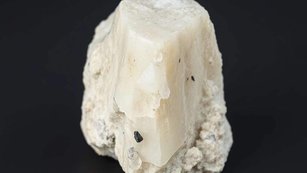 Amblygonite Natural Gemstone Crystal Specimen
