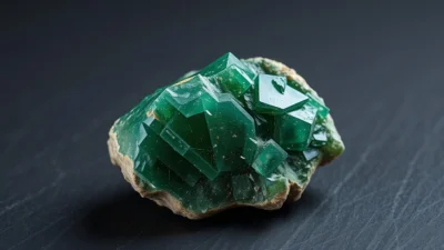 Amegreen Natural Gemstone Crystal Specimen