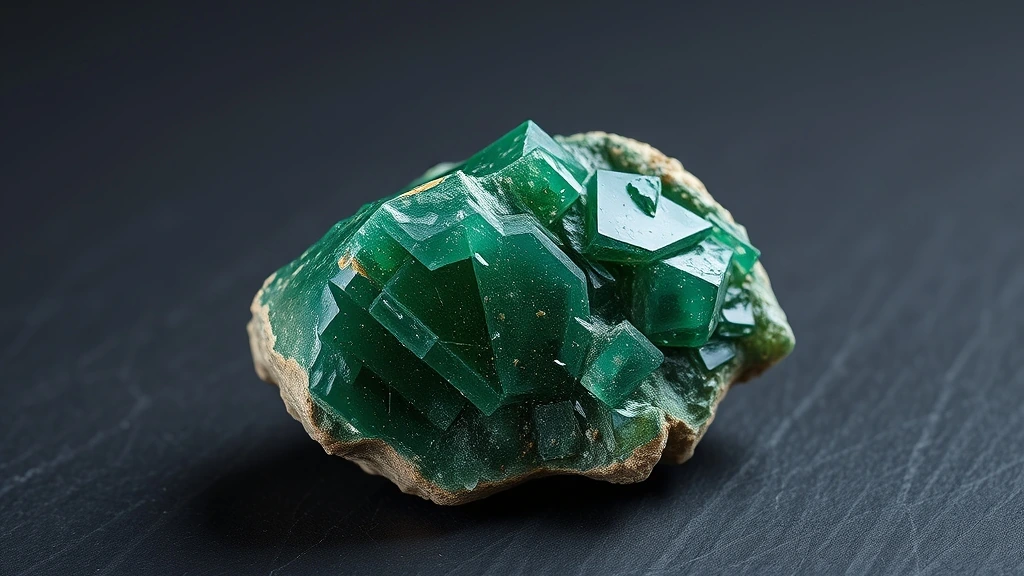 Amegreen Natural Gemstone Crystal Specimen