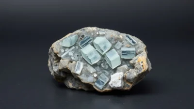 Anapaite Natural Gemstone Crystal Specimen