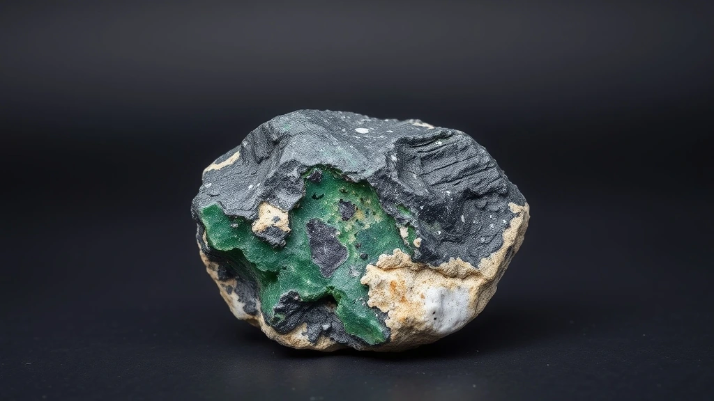 Brochantite Natural Gemstone Crystal Specimen