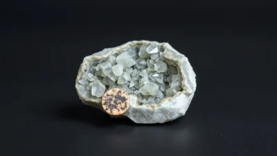 Cavansite Natural Gemstone Crystal Specimen