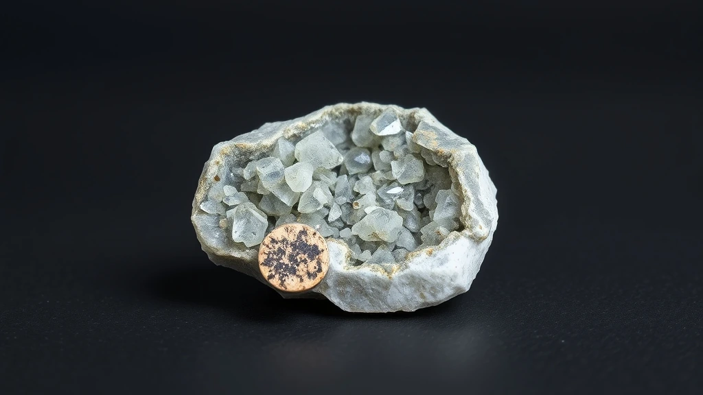 Cavansite Natural Gemstone Crystal Specimen