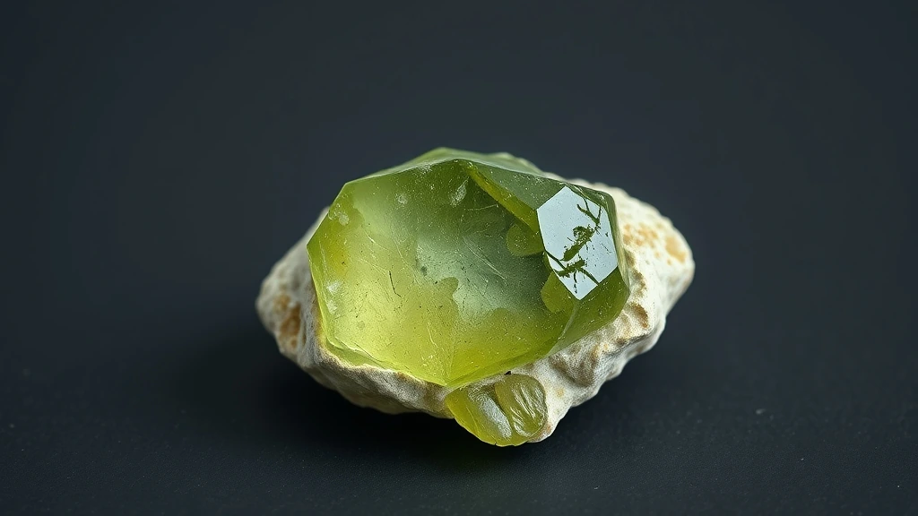 Chrysoberyl Natural Gemstone Crystal Specimen