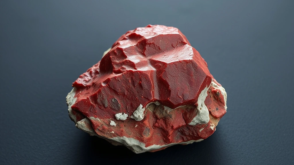 Cinnabar Natural Gemstone Crystal Specimen
