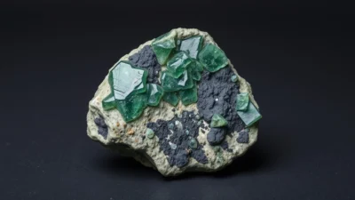 Clinochlore (seraphinite) Natural Gemstone Crystal Specimen