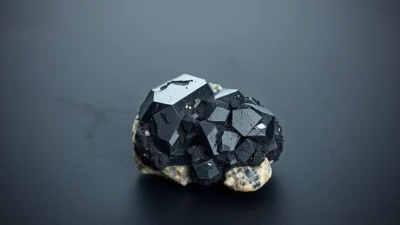 Columbite (niobite) Natural Gemstone Crystal Specimen