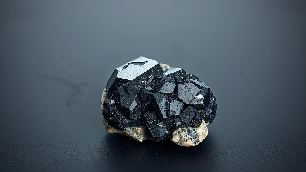 Columbite (niobite) Natural Gemstone Crystal Specimen