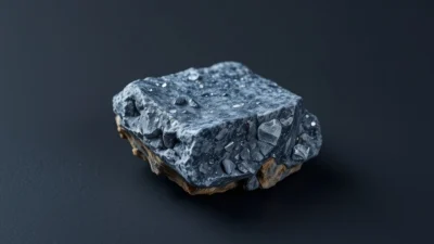 Cordierite (iolite) Natural Gemstone Crystal Specimen