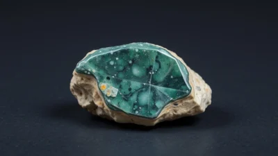 Covellite Natural Gemstone Crystal Specimen