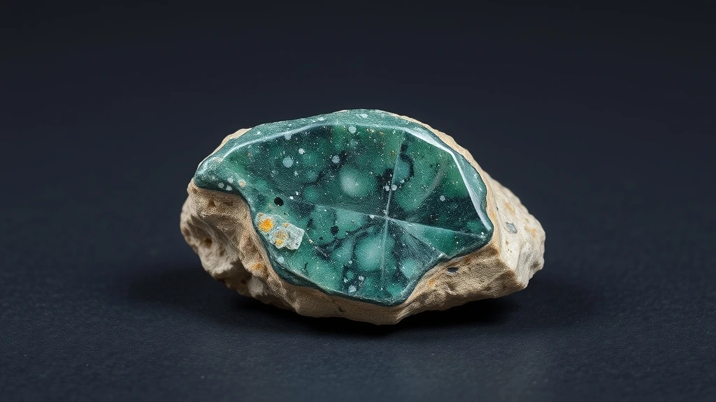 Covellite Natural Gemstone Crystal Specimen