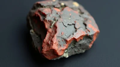 Crocoite Natural Gemstone Crystal Specimen