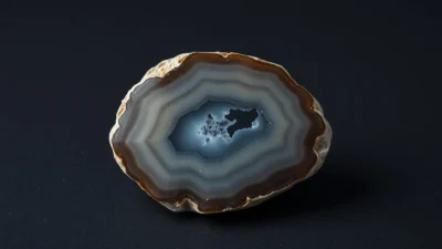 Dendritic Agate Natural Gemstone Crystal Specimen