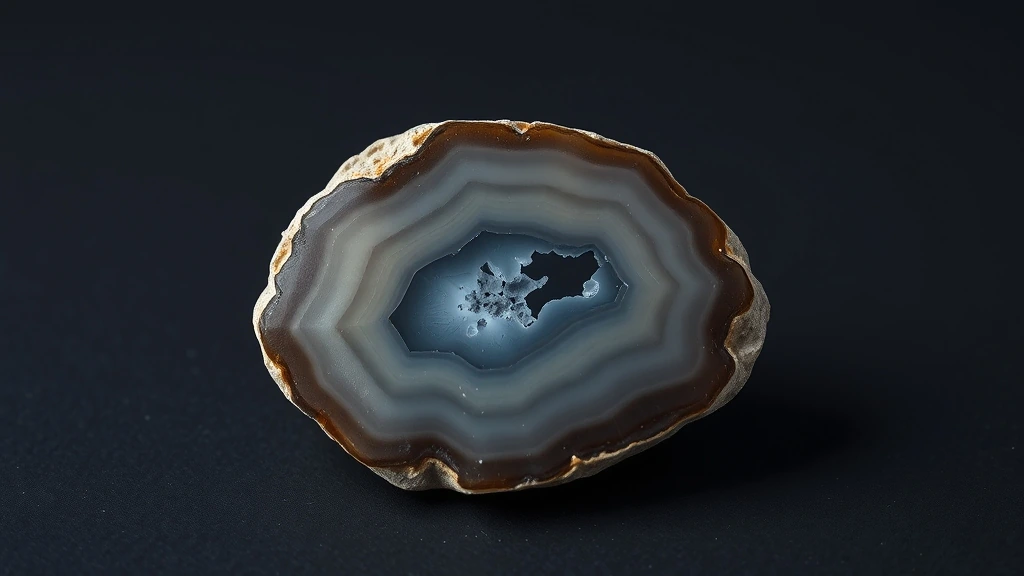 Dendritic Agate Natural Gemstone Crystal Specimen