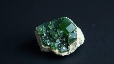 Diopside Natural Gemstone Crystal Specimen