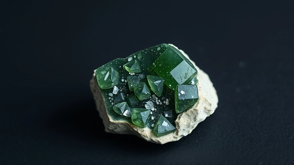 Diopside Natural Gemstone Crystal Specimen