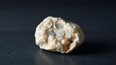 Eosin Natural Gemstone Crystal Specimen
