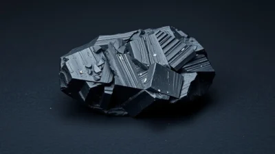 Graphite Natural Gemstone Crystal Specimen