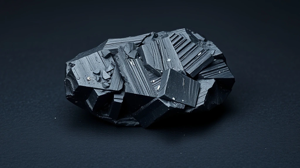Graphite Natural Gemstone Crystal Specimen