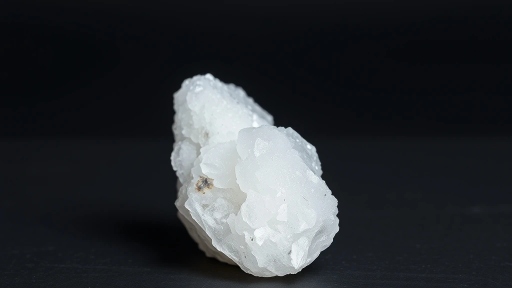 Halite (rock Salt) Natural Gemstone Crystal Specimen