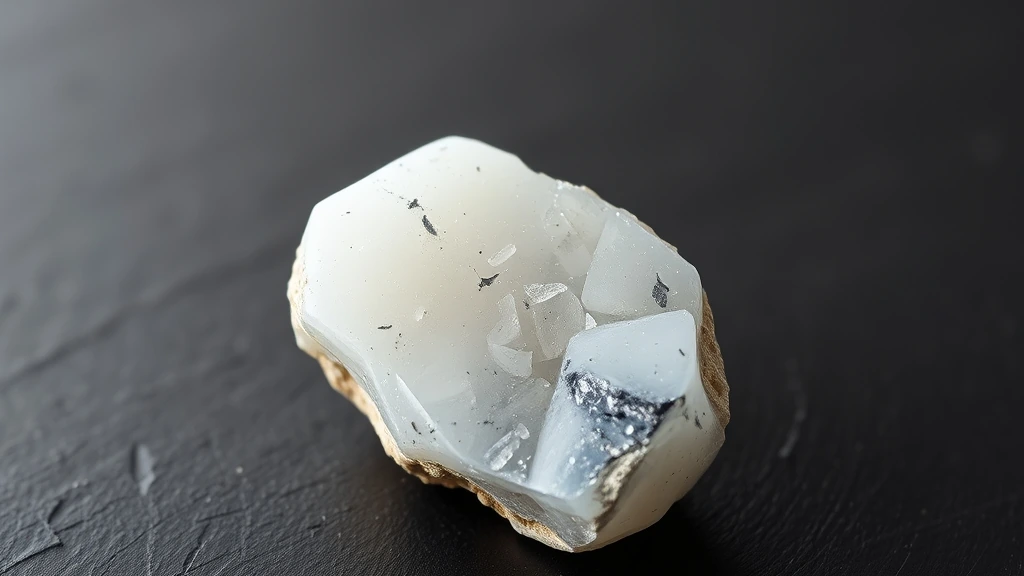 Hecatolite (moonstone) Natural Gemstone Crystal Specimen