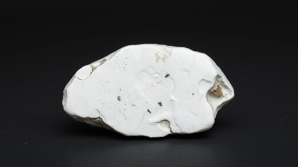Howlite Natural Gemstone Crystal Specimen