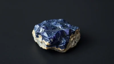 Iolite Natural Gemstone Crystal Specimen