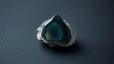 Iridium Natural Gemstone Crystal Specimen