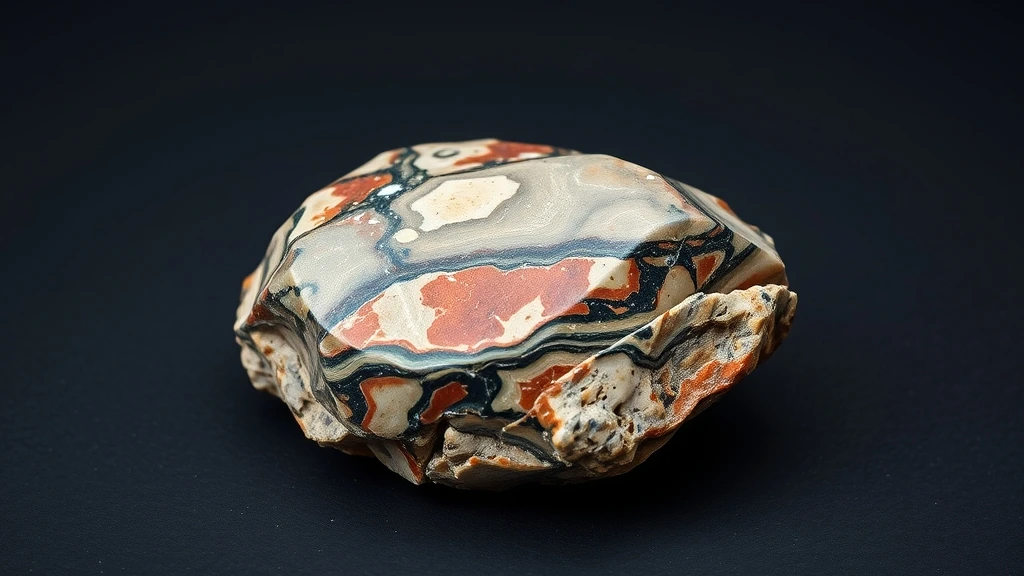 Kambaba Jasper Natural Gemstone Crystal Specimen