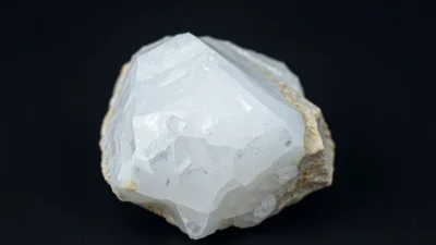 Leucosapphire (white Sapphire) Natural Gemstone Crystal Specimen