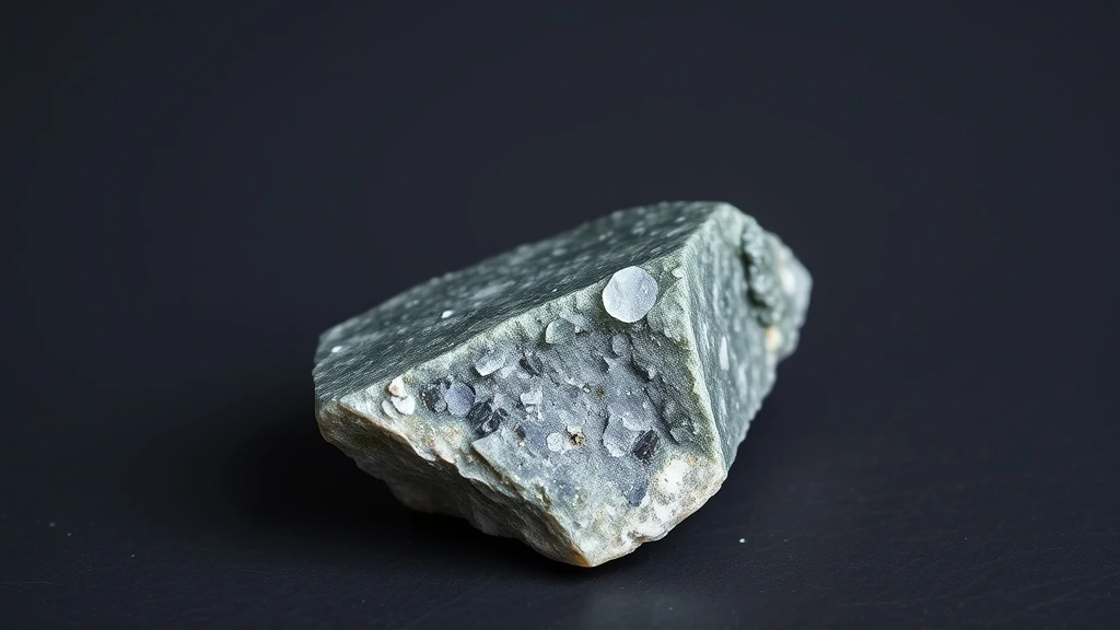 Ludwigite Natural Gemstone Crystal Specimen