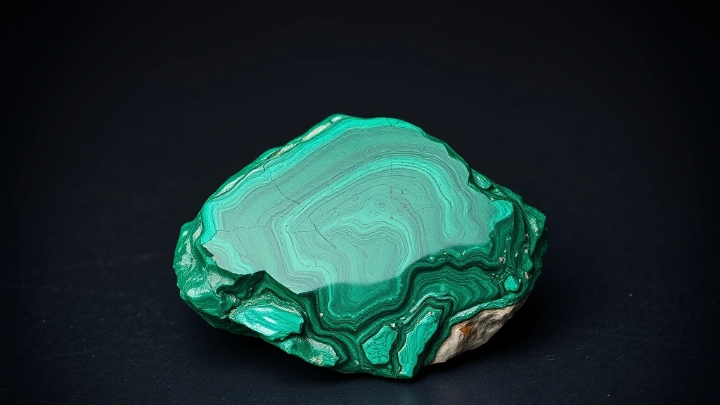 Malachite Natural Gemstone Crystal Specimen