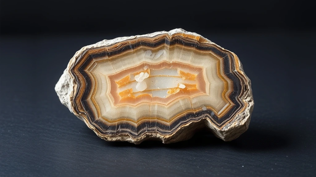 Petrified Wood Natural Gemstone Crystal Specimen