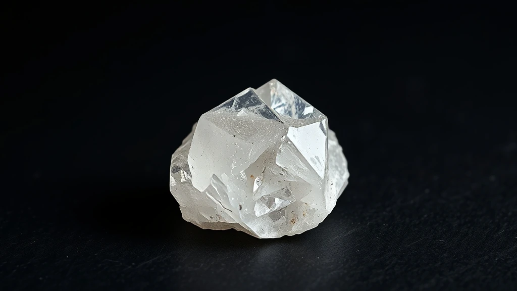 Rock Crystal (necef Quartz) Natural Gemstone Crystal Specimen
