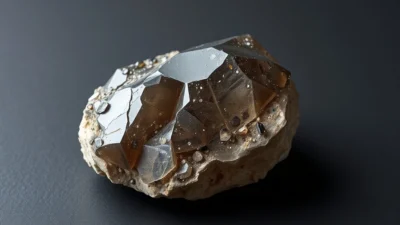 Smoky Quartz Natural Gemstone Crystal Specimen