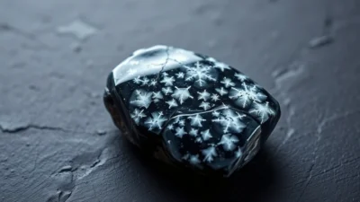 Snowflake Obsidian Natural Gemstone Crystal Specimen