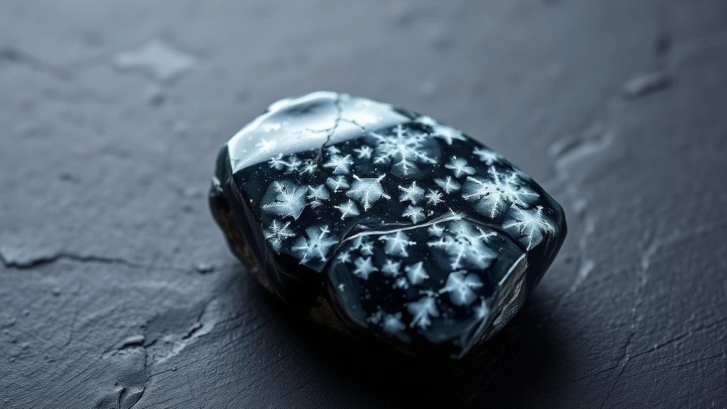 Snowflake Obsidian Natural Gemstone Crystal Specimen