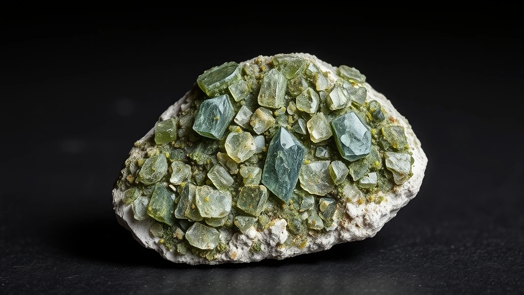 Vesuvianite (idocrase) Natural Gemstone Crystal Specimen