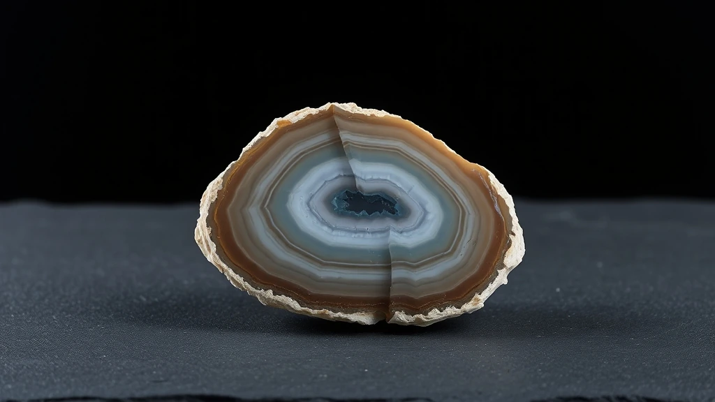 Yemeni Agate (aqeeq) Natural Gemstone Crystal Specimen
